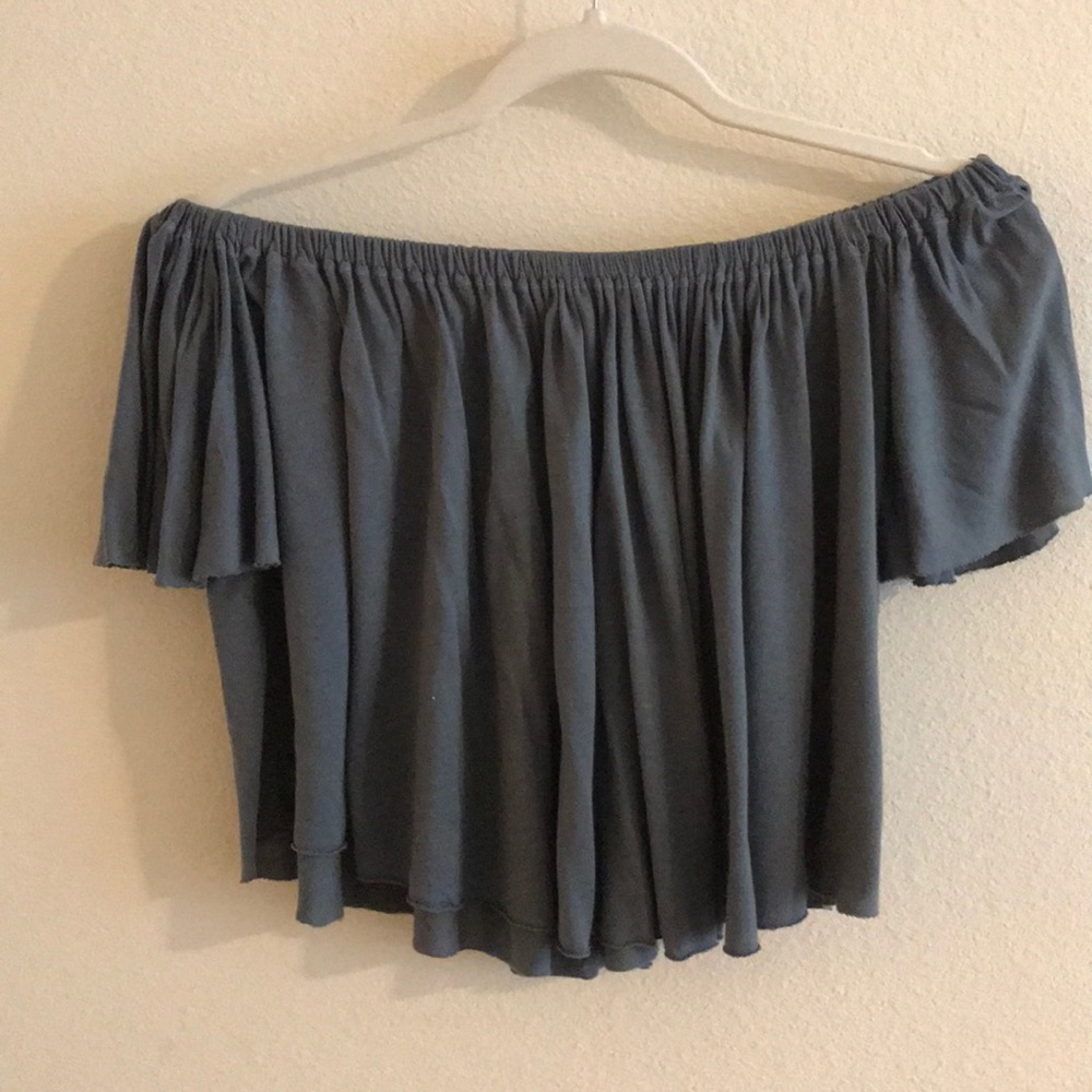 Off-the -shoulder blouse